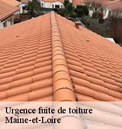 Urgence fuite de toiture Maine-et-Loire 