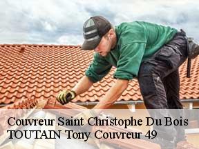 Couvreur  saint-christophe-du-bois-49280 TOUTAIN Tony Couvreur 49