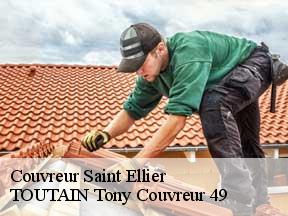 Couvreur  saint-ellier-49320 TOUTAIN Tony Couvreur 49