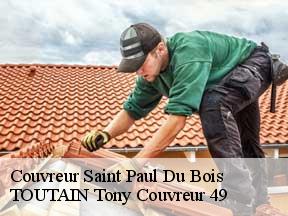 Couvreur  saint-paul-du-bois-49310 TOUTAIN Tony Couvreur 49