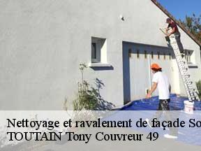 Nettoyage et ravalement de façade  soulaines-sur-aubance-49610 TOUTAIN Tony Couvreur 49