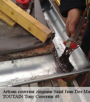 Artisan couvreur zingueur  saint-jean-des-mauvrets-49320 TOUTAIN Tony Couvreur 49