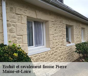 Enduit et ravalement fausse Pierre Maine-et-Loire
