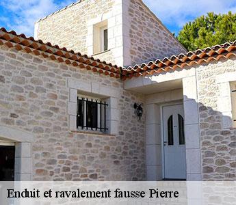 Enduit et ravalement fausse Pierre