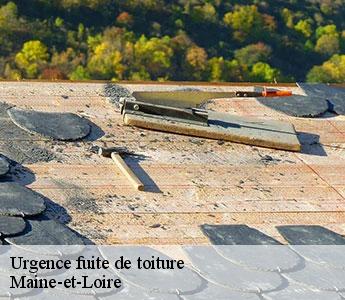 Urgence fuite de toiture Maine-et-Loire
