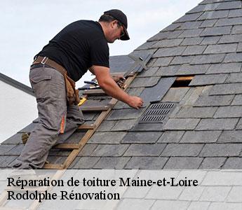 Réparation de toiture 49 Maine-et-Loire Rodolphe Rénovation