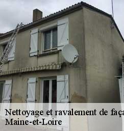 Nettoyage et ravalement de façade Maine-et-Loire 