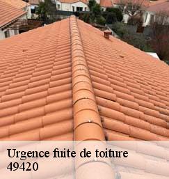 Urgence fuite de toiture 49420