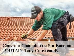 Couvreur  champteusse-sur-baconne-49220 TOUTAIN Tony Couvreur 49