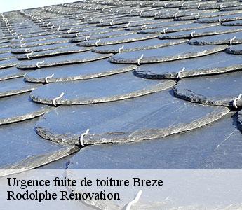 Urgence fuite de toiture  breze-49260 Rodolphe Rénovation