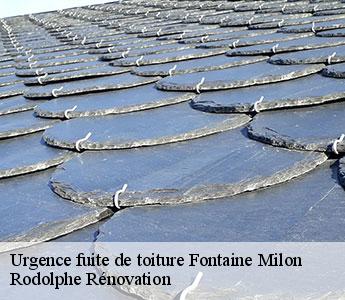 Urgence fuite de toiture fontaine-milon-49140 Rodolphe Rénovation