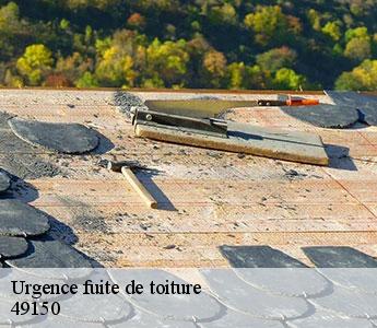 Urgence fuite de toiture 49150
