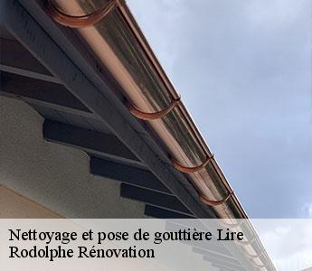 Nettoyage et pose de gouttière  lire-49530 Rodolphe Rénovation