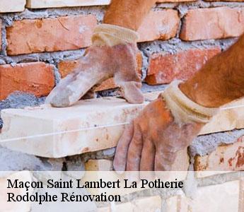 Maçon  saint-lambert-la-potherie-49070 Rodolphe Rénovation