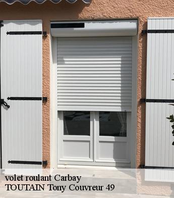 volet roulant  carbay-49420 TOUTAIN Tony Couvreur 49