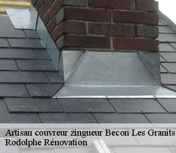 Artisan couvreur zingueur becon-les-granits-49370 Rodolphe Rénovation