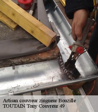 Artisan couvreur zingueur  bouzille-49530 TOUTAIN Tony Couvreur 49