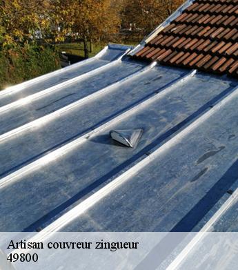 Artisan couvreur zingueur 49800