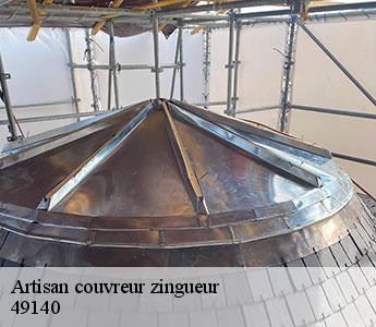 Artisan couvreur zingueur  49140