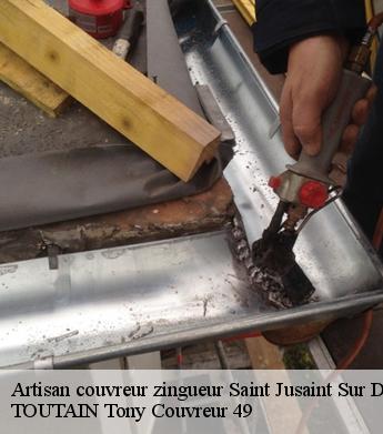 Artisan couvreur zingueur  saint-jusaint-sur-dive-49260 TOUTAIN Tony Couvreur 49