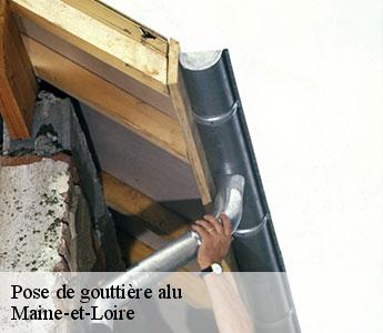 Pose de gouttière alu Maine-et-Loire 