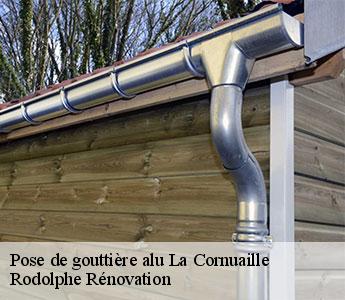 Pose de gouttière alu  la-cornuaille-49440 Rodolphe Rénovation