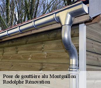 Pose de gouttière alu  montguillon-49500 Rodolphe Rénovation