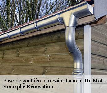 Pose de gouttière alu  saint-laurent-du-mottay-49410 Rodolphe Rénovation