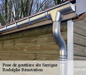 Pose de gouttière alu sarrigne-49800 Rodolphe Rénovation
